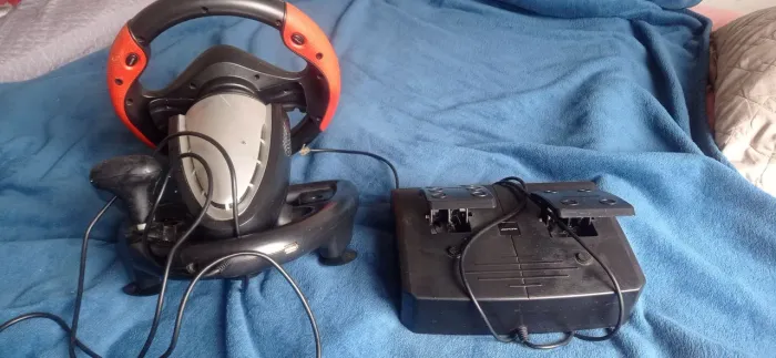 Controle volante para game Multilaser 