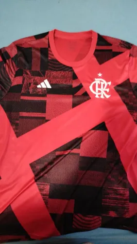 Camisa pré jogo flamengo 2023