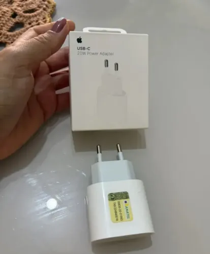 1ORIGINAL APPLE - Fonte USB-C 20W para IPhone