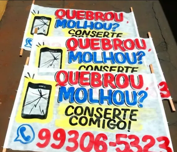 FAIXAS para anúncios