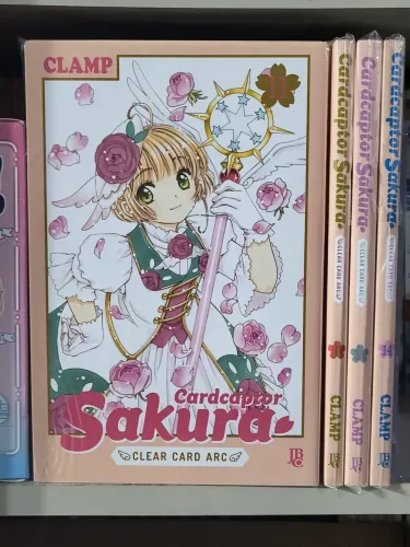 Mangás Sakura Card Captors Clear Card Vols 11 ao 14 (todos no saquinho) Editora JBC,Shoujo