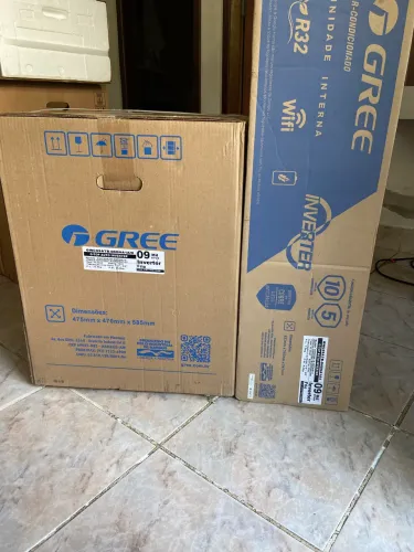 Ar inverter GREE G-top 9000 btus wifii