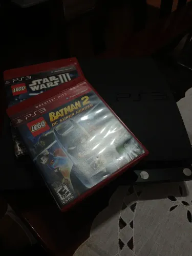 PS3 + COLEÇÃO DE JOGOS + 2 JOGOS EDIÇÃO ILIMITADA ?
