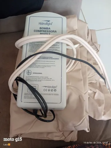 Cochacoa de água e bomba de aspiração 