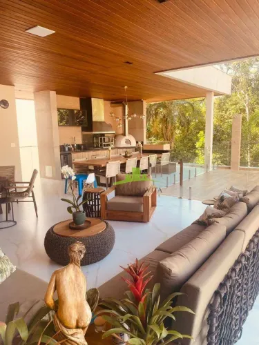 Casa de luxo à venda Alphaville 1 Salvador, 5 suítes, 770m², academia, sauna, adega, pisci