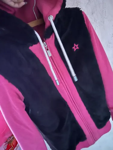 Blusa de frio Planet girls dupla face Tamanho P 