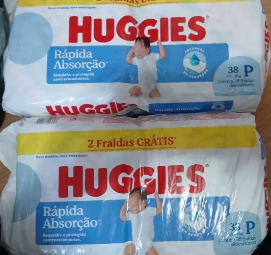 Huggies P 76 unidades (fechado)