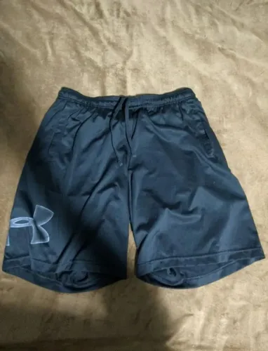 Short Preto Under Armour Original Tamanho G Para Treino e Academia