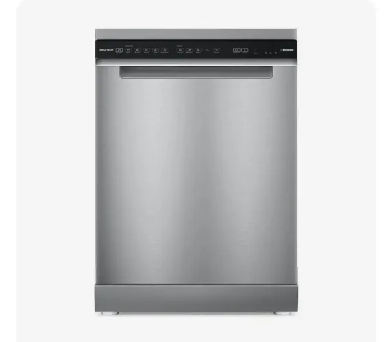 Lava-louças 15 Servicios Brastemp-Inox com Smart Sensor.