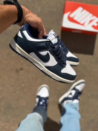 Tenis Nike Sb Dunk low Marinho Branco