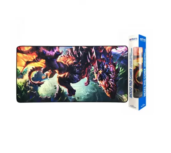 Mouse pad Gamer Grande Para Mouse Teclado Asa Do Vulcão