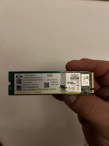 SSD NVME  512gb