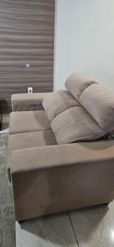 Sofá 2 lugares retrátil e reclinavel