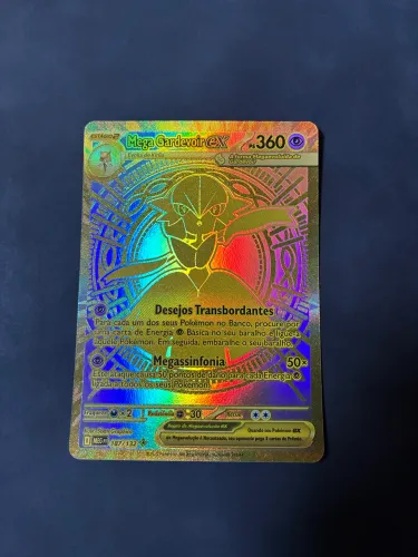 Mega Gardevoir ex (187/132) NM DOURADA POKÉMON TCG