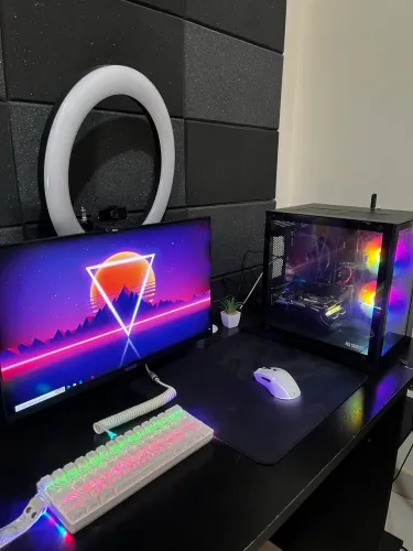 PC Gamer i7-4790 + RX 580 8GB + 16GB RAM + SSD 480GB + Monitor 24" + Kit Gamer