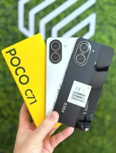 POCO C71 64 / 3 lacrados novos entrega