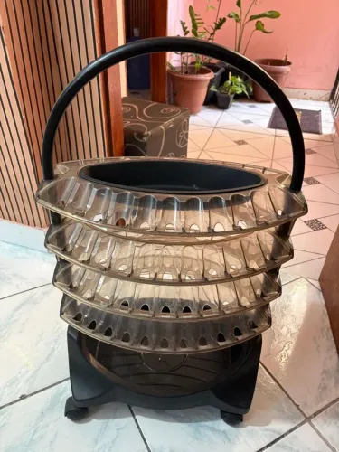 Expositor de esmalte carrinho