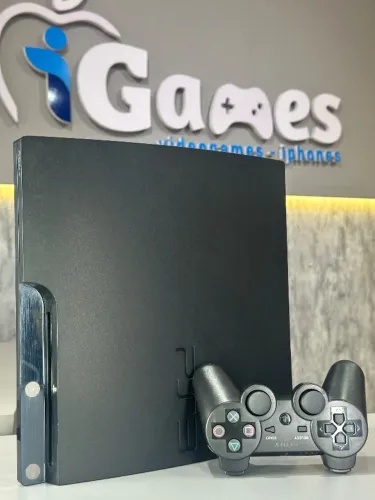 Ps3 Slim com + de 40 Jogos - Garantia Loja Física iGames - Loja Hen 4.92