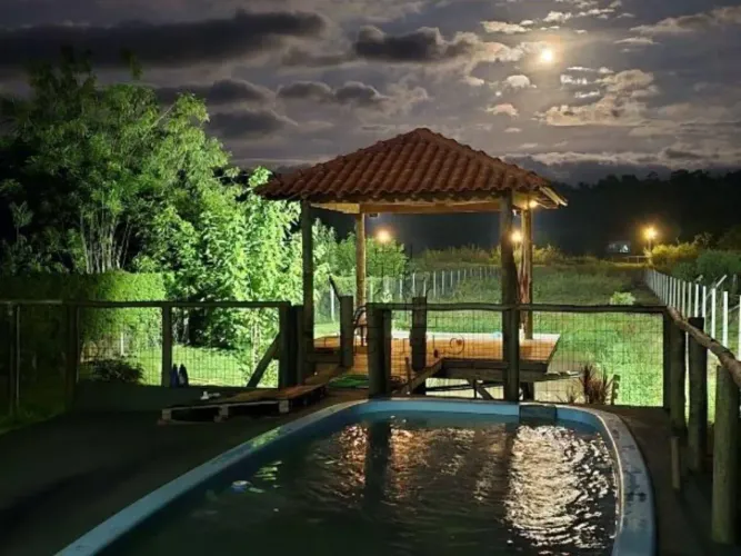 Chácara com 2 dormitórios à venda, 2000 m² por R$ 595.000,00 - Limoeiro - Londrina/PR