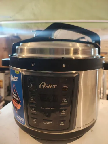 Panela de Pressão Elétrica Digital Oster 5L Inox - Impecável!