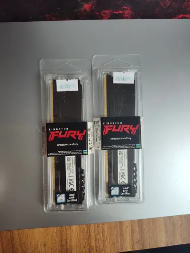 Memória ram ddr4 32gb (2x16gb) 3200 MHz Kingston Fury com nota fiscal