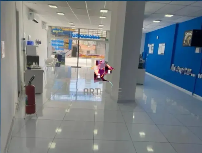 Rudge Ramos Salão Comercial com 150m² no Centro do Rudge Ramos.