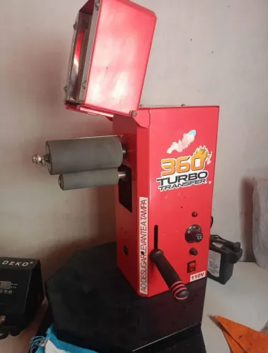 Transfer giro 360 + 4 tipos de rolo  + transformador 