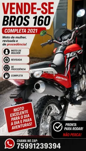 Bros 160 Ano 2021