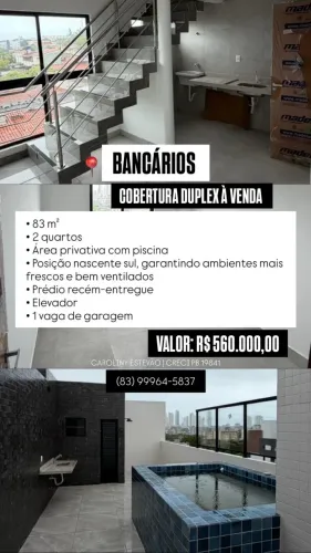 Cobertura Duplex à Venda 