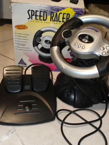 Acessório para jogos de corrida - Speed Racer, Joystick RoadStar - PC, PS