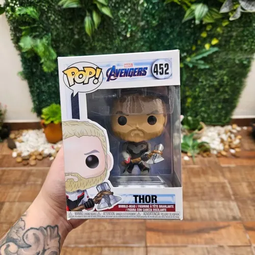 Funko Pop Thor #452 Original Marvel Avengers - Novo Lacrado