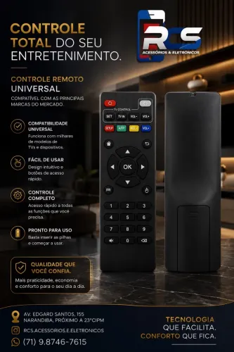 Controle Para Tv Box