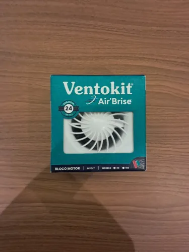Exaustor Ventokit Banheiro Air Brise 80 - Novo na Caixa