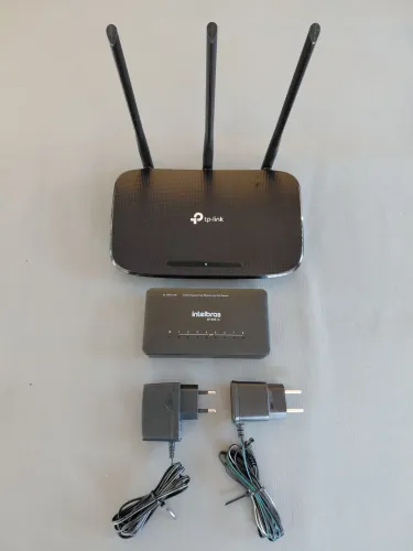 Roteador e switch