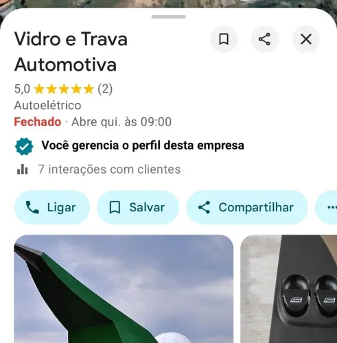 Conserto de vidro elétrico 