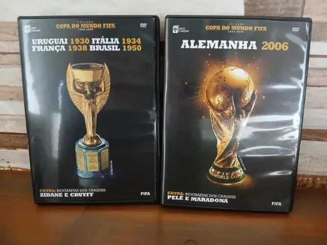 COLEÇÃO DVD COPA DO MUNDO FIFA - 1930 a 2006 