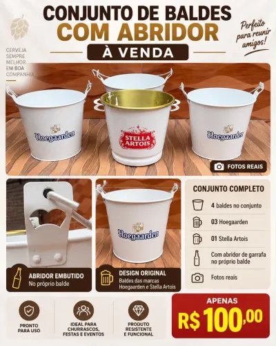 Balde de cerveja