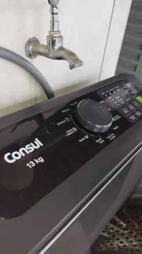 Máquina de lavar Consul 13kg branca com Modo Eco - Faço entrega conforme a descrição