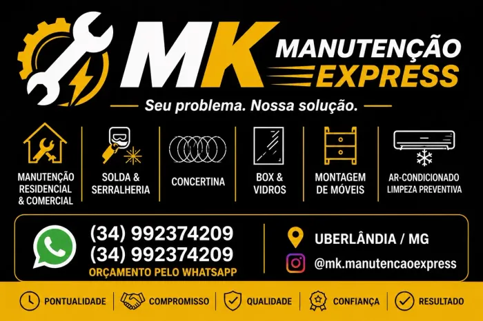 MK SERVIÇOS E MANUTENÇÕES EXPRESS