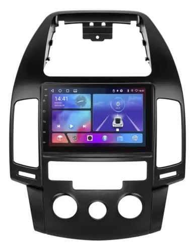 Kit aMultimídia I30 08/13 7p Android Auto Carplay 2gb 64gb