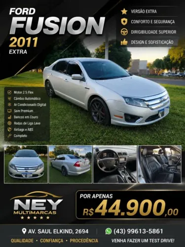 Ford Fusion SEL 2.5 16V 173cv Aut. 2011