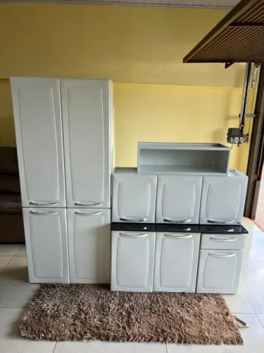 Armário de Aço Completo Com Balcão - Entrega Grátis