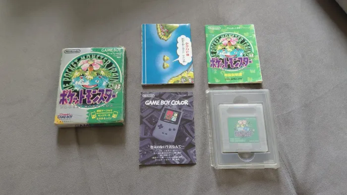 Pokémon green completo game boy