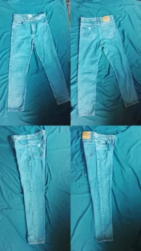 Calça Jeans feminina Vintage Anos 80