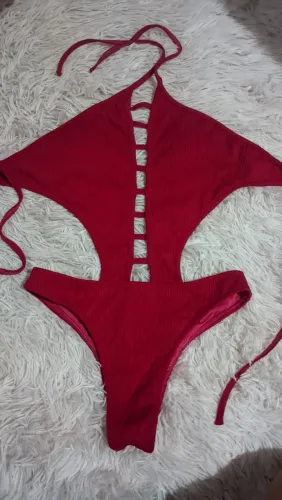 Bory / maiô com bojo e empina bumbum veste P $15 
