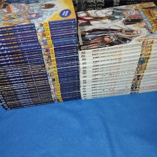 Cavaleiros do Zodíaco Lost Canvas + Gaiden coleções completas 41 volumes - Mangá JBC