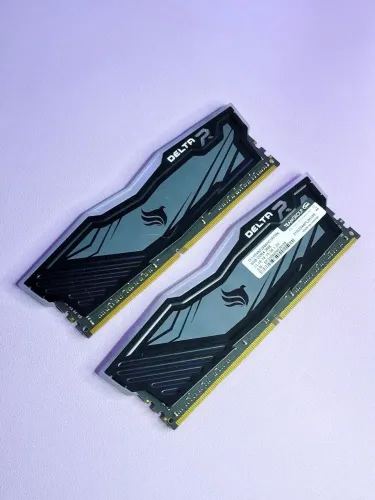 Memórias ram ddr4 tforce delta R rgb 2x8 2666mAh