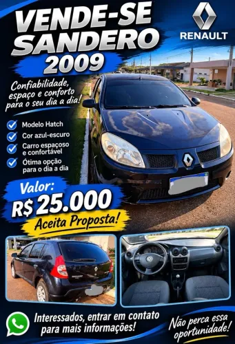 Renault Sandero Expression Hi-flex 1.0 16V 5P 2010