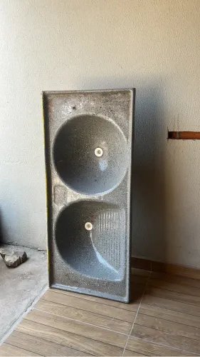 Vendo pia dupla de lavanderia