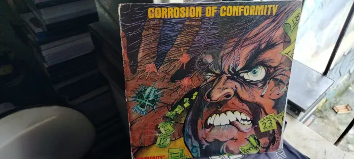 LP Corrosion of Conformity - Animosity tiragem nacional em estado de zero. 